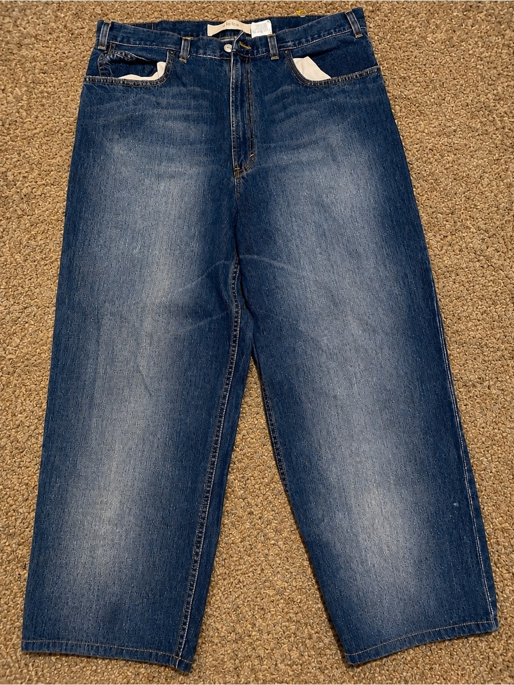 Vintage GAP Wide Leg Jeans Women’s 36x30 Made in USA Y2K 100% Cotton